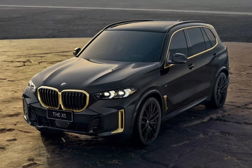 BMW X5 Dark Flame Edition nổi bật với ngoại thất viền vàng cực chất